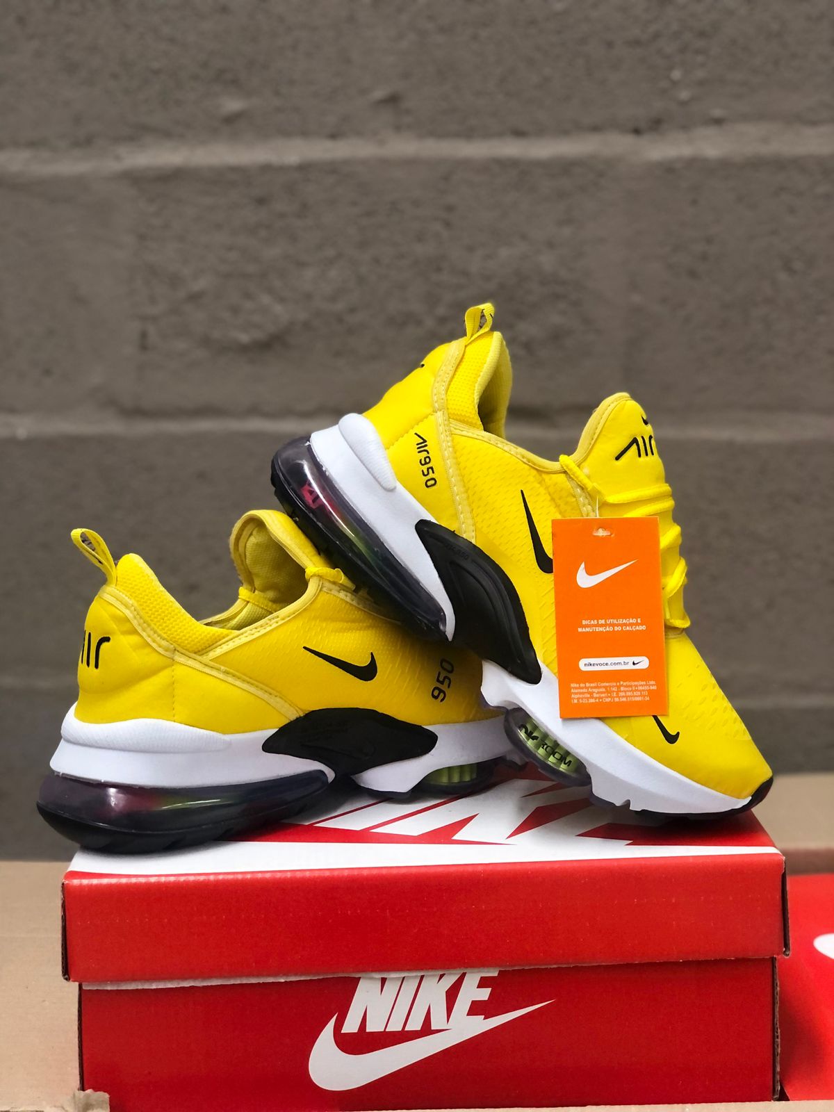 Nike 270 hot sale amarelo